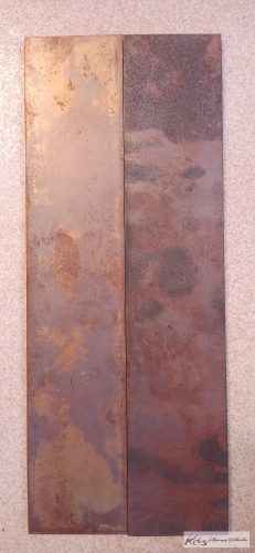 1.4034 - 2,5x50x250mm félkemény @48-49 Hrc