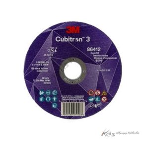 3M Cubitron III vágókorong P60+125x1x22,2mm 