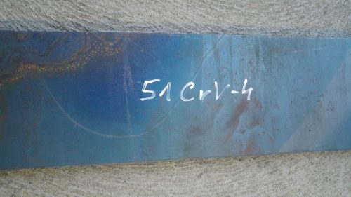 51CrV4 Rugóacél 4x100x500mm 