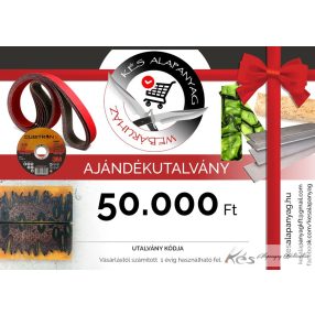 Ajándékutalvány 50.000 Ft értékben