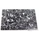 Akril tábla Fehér-Fekete markolatanyag 6,2x150x150mm
