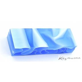 Akril Ice Blue hullám Tömb 25x40x120mm