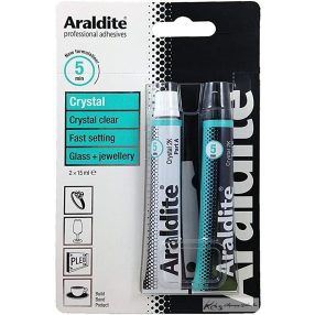 Araldite® Crystal (víztiszta 5 perc) 2x15ml tubus