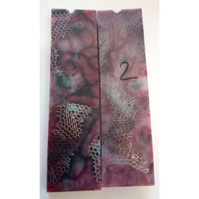 Akril hálós markolatpanel pár 9,5x44x160mm