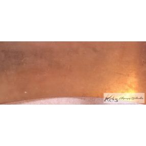 BRONZ lemez 1x125x250mm Félkemény!