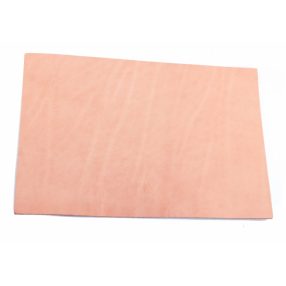 Bőr anyag 3x200x300mm növenyi cserésű natúr marhabőr