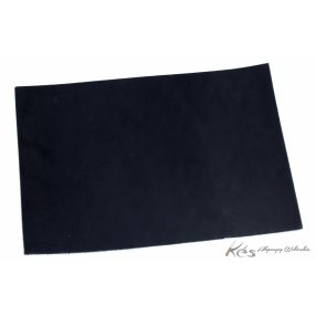   Bőr anyag 3+x360x470mm Fekete színűre festett növenyi cserésű marhabőr