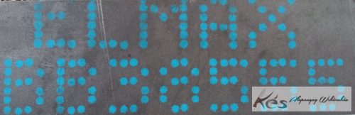 Elmax rozsdamentes acél - 2,5x60x500 mm