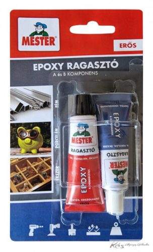 Epoxy ragasztó két komponensű 15-20perc