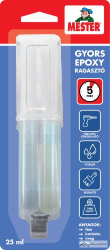 Epoxy ragasztó 5-10 perc