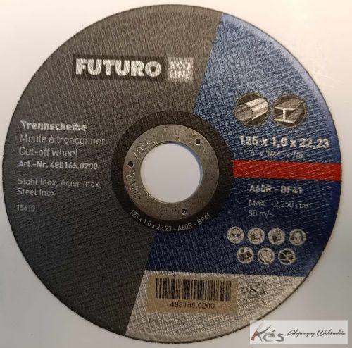 Futuro A60R Vágókorong 125x1x22,2mm