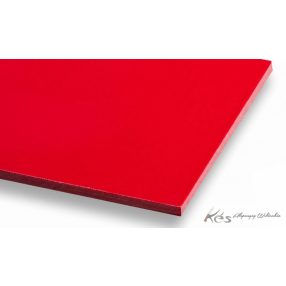 G10 Liner Tábla Piros 0,5x125x240mm