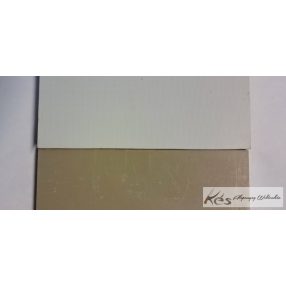 G10 10x140x200mm Fehér/Tan rétegelt