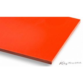 G10 "Hunter Orange" 6,2x125x240mm Tábla