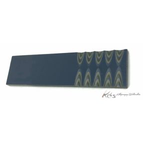 G10 6,7x40x130mm Oliva/Szürke/Bézs rétegelt panelpár