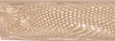 JUMA ivory Snake Panel 5x54x155mm