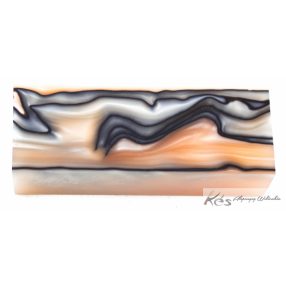 Kirinite Oyster Pearl 32x47x130mm Nagy tömb