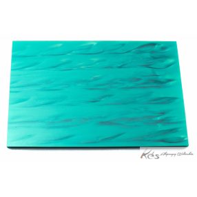 Kirinite Teal Pearl 6,5x160x240mm tábla