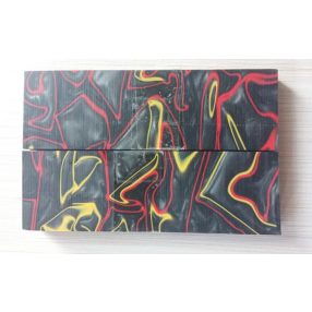 Kirinite Grafit/piros/sárga 6,5x40x150mm Panelpár