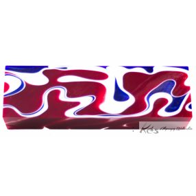 Kirinite Kék-fehér-piros Nagytömb 32x45x130mm 