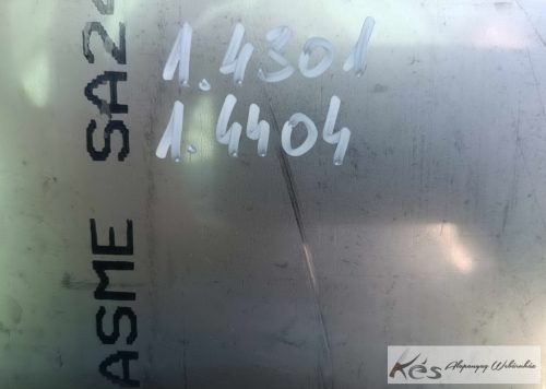 Bicska alaplemez Baknianyag 1x100x515mm 1.4301 Saválló acél