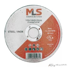 MLS Vágókorong 125x1x22mm