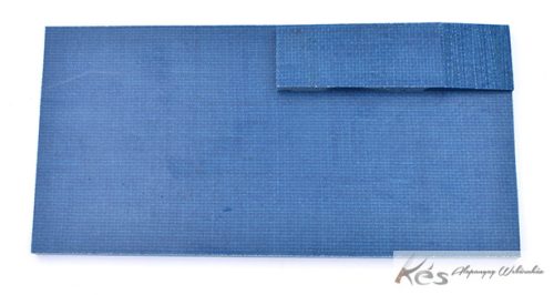 Zsák(Juta)Micarta Aqua kék tábla 8x120x240mm