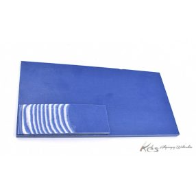 Vászon Micarta Kék/Fehér tábla 8x120x240mm