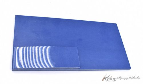 Vászon Micarta Kék/Fehér tábla 8x120x240mm