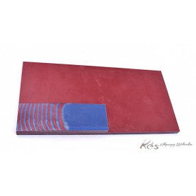 Vászon Micarta Kék/Piros tábla 8x120x240mm