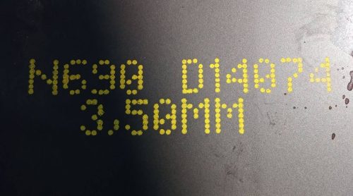 N690 3,7x50x252mm késacél