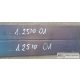 O1 - 100MnCrW4 acél - 4x40x250 mm