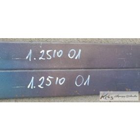 O1 - 100MnCrW4 acél - 4x50x250 mm
