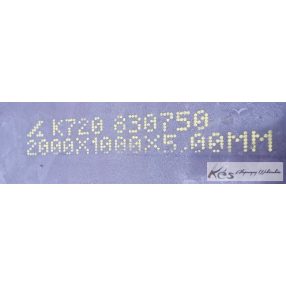 O2 - M1-1.2842 acél - 5x34x502mm
