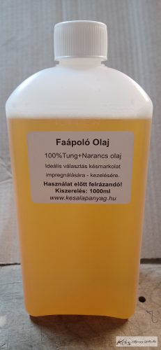 Tung+Narancs olaj 1 Liter Faápoló olaj