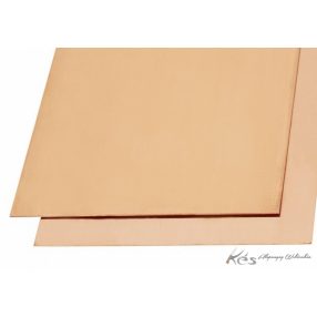 Vörösrézlemez 1,5x100x335mm Félkemény! 