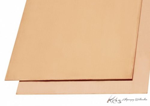 Vörösrézlemez 1,5x100x335mm Félkemény! 