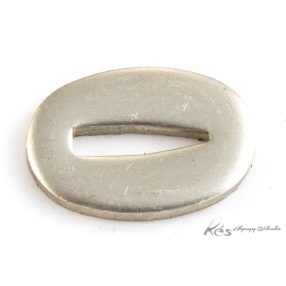 Alpakka bakni 16x24x3mm V-kivágott(3,2x15)