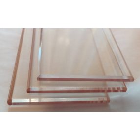 Hőálló üveglap R síklaphoz 4x49x210mm