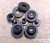 Kydex Chicago csavar Phillips D fej fekete D8,6/d5x4mm /Rövid(5db)
