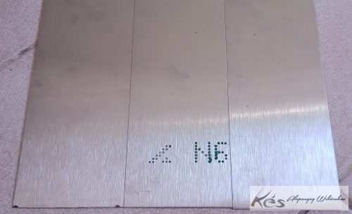 N690 1,9x50x500 mm Rozsdamentes késacél(Sikköszörült)