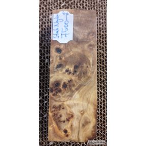 Stabilizált Csomoros nyárfa markolat tömb #8